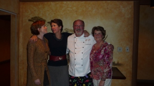 The chefs (Carla & Scott Rutter) Hilda Jones and myself